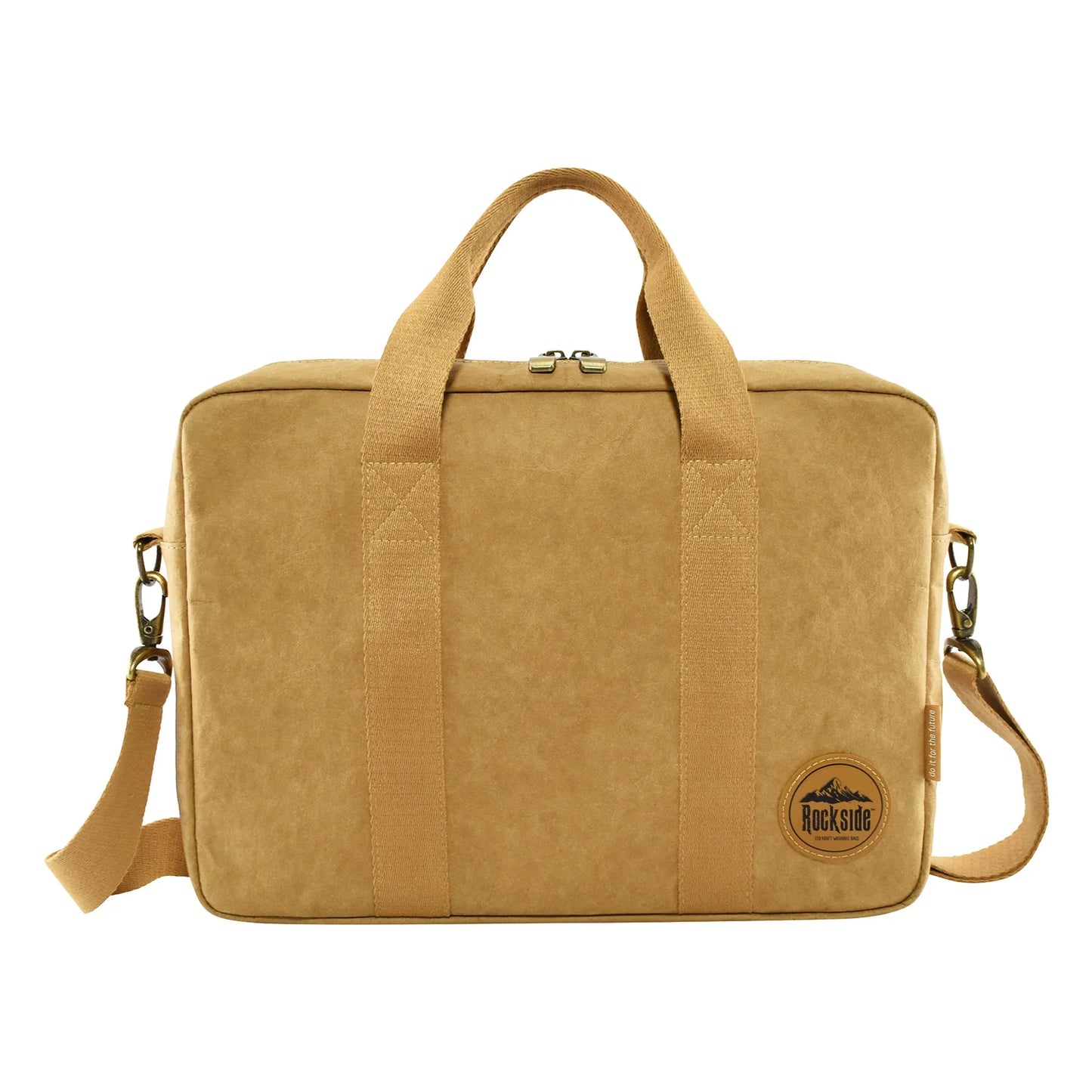 New York Kraft Paper Business Satchel - PrintaPromo