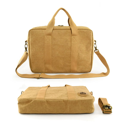 New York Kraft Paper Business Satchel - PrintaPromo