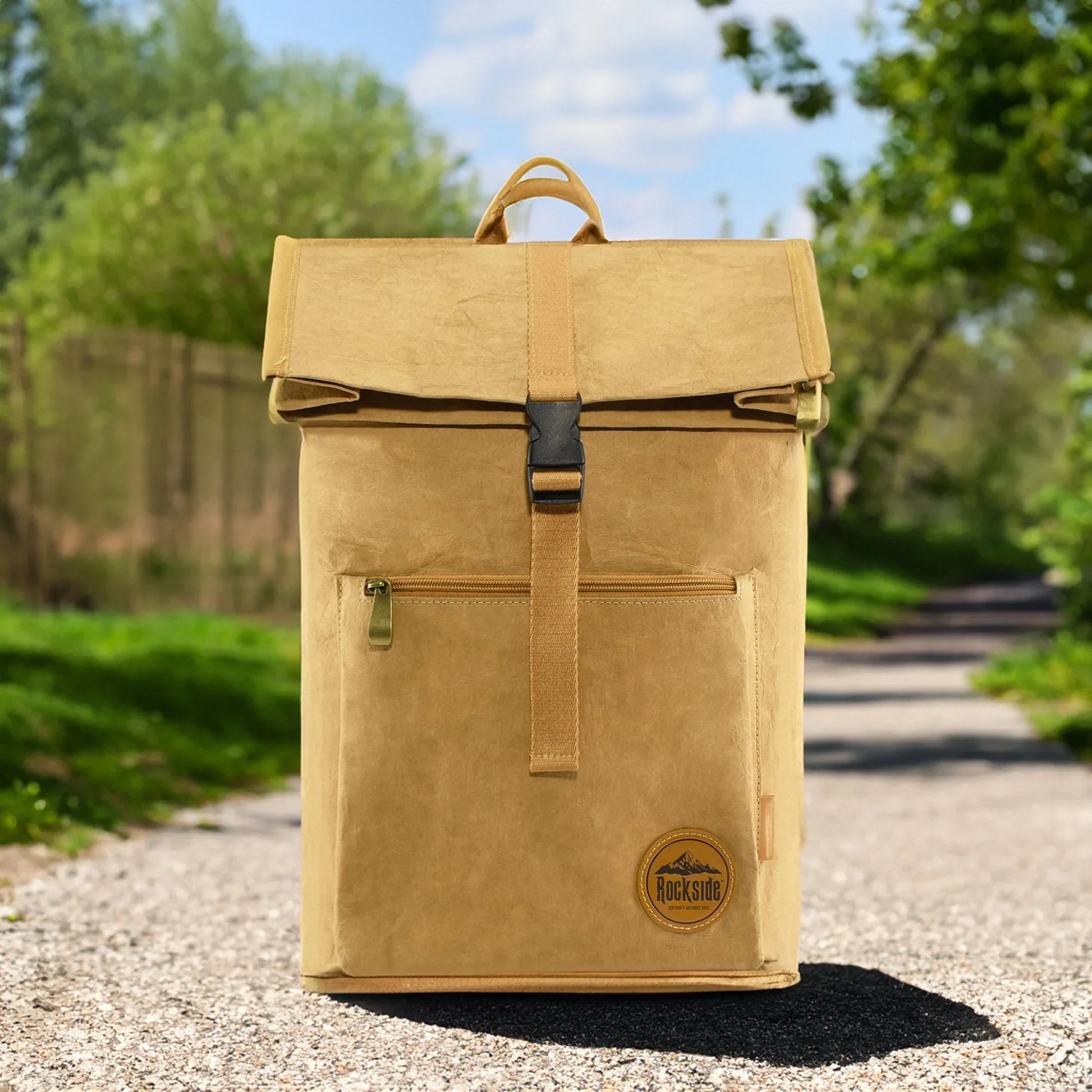 Somsonic Kraft Paper Laptop Backpack - PrintaPromo
