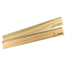 Wood Ruler 30cm - PrintaPromo