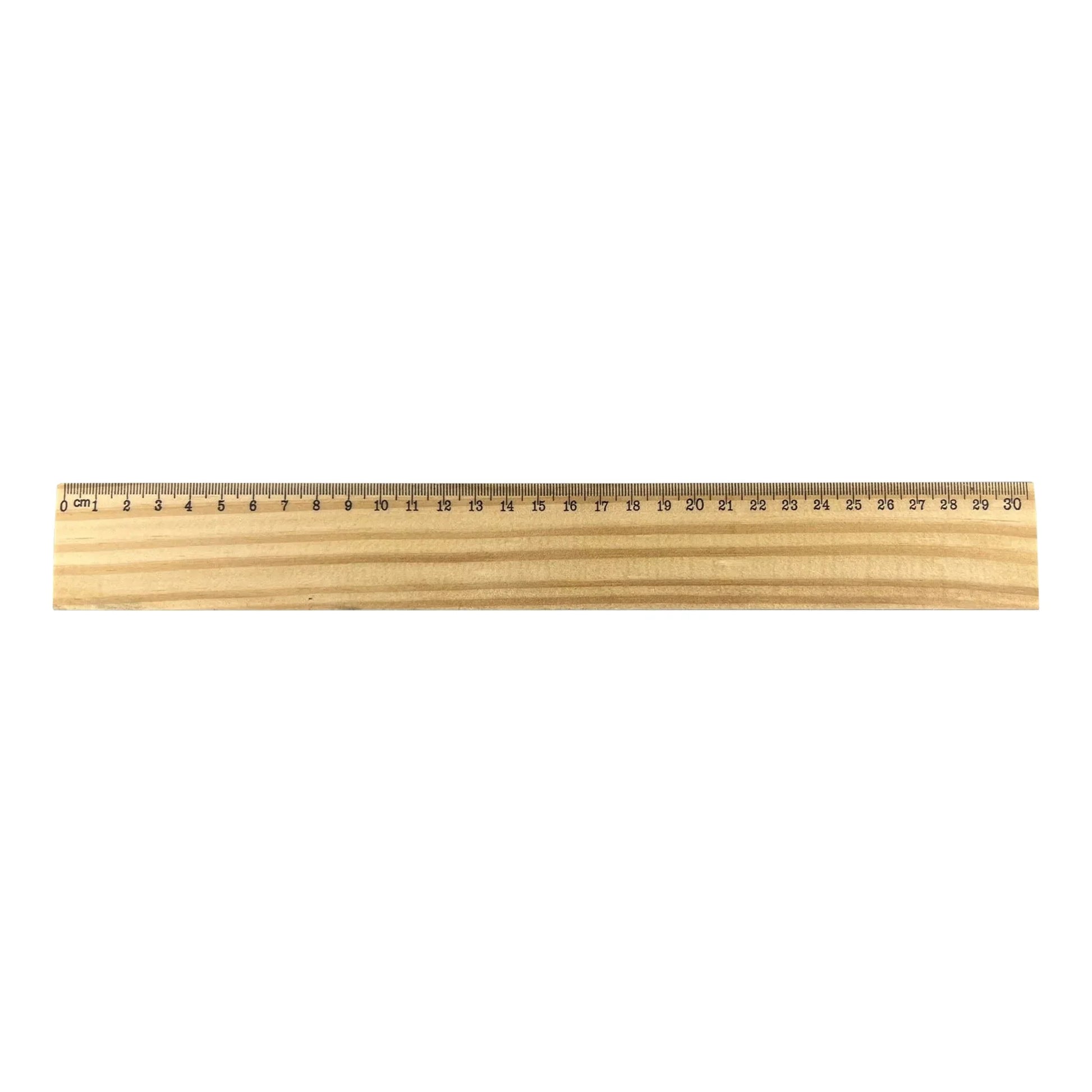 Wood Ruler 30cm - PrintaPromo