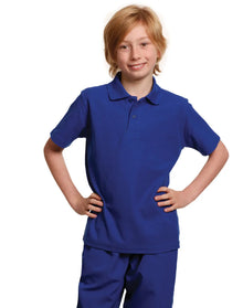 Kids Poly/Cotton Pique Knit Short Sleeve Polo (Unisex) PS11K - PrintaPromo
