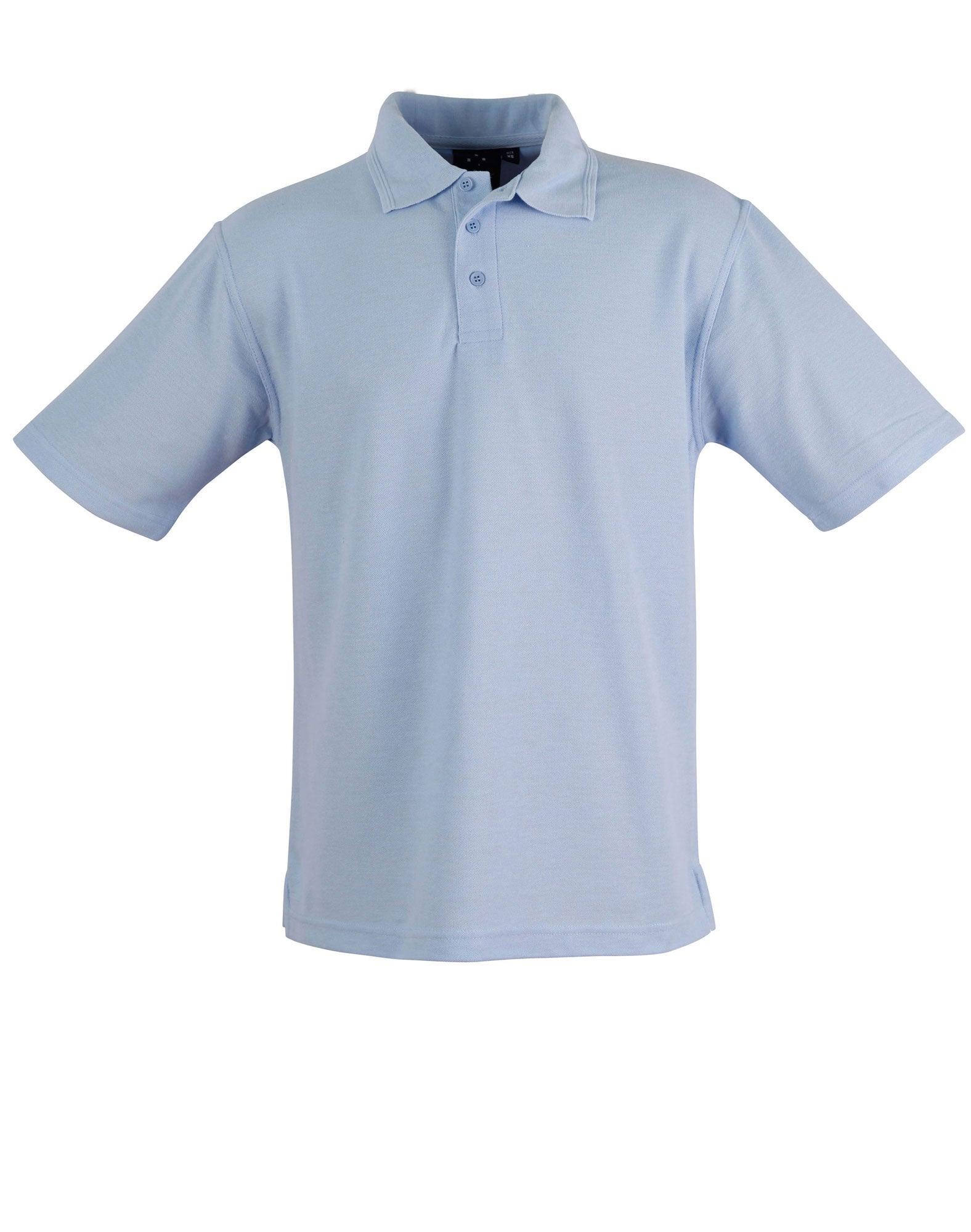 Kids Poly/Cotton Pique Knit Short Sleeve Polo (Unisex) PS11K - PrintaPromo
