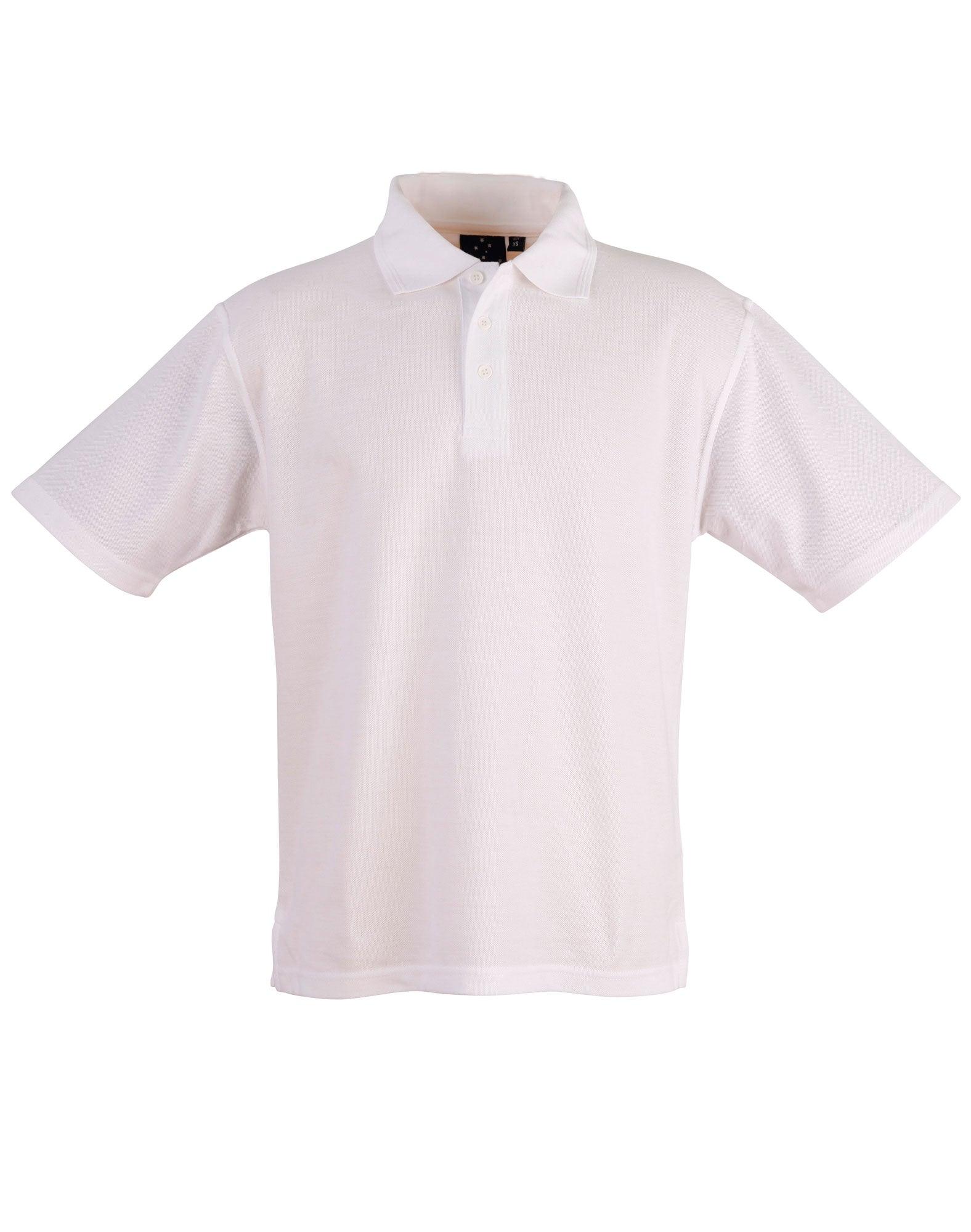 Kids Poly/Cotton Pique Knit Short Sleeve Polo (Unisex) PS11K - PrintaPromo