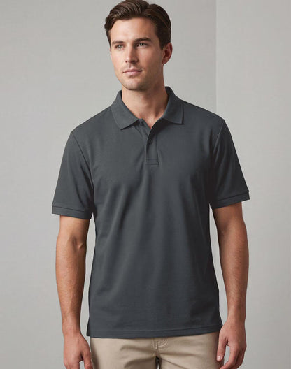 PS15 Mens Classic Cotton/Poly Short Sleeve Polo