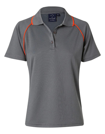 Ladies CoolDry Raglan Short Sleeve Contrast Polo PS19 - PrintaPromo