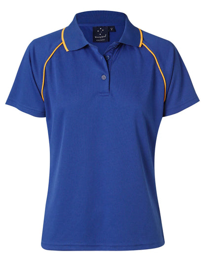 Ladies CoolDry Raglan Short Sleeve Contrast Polo PS19 - PrintaPromo