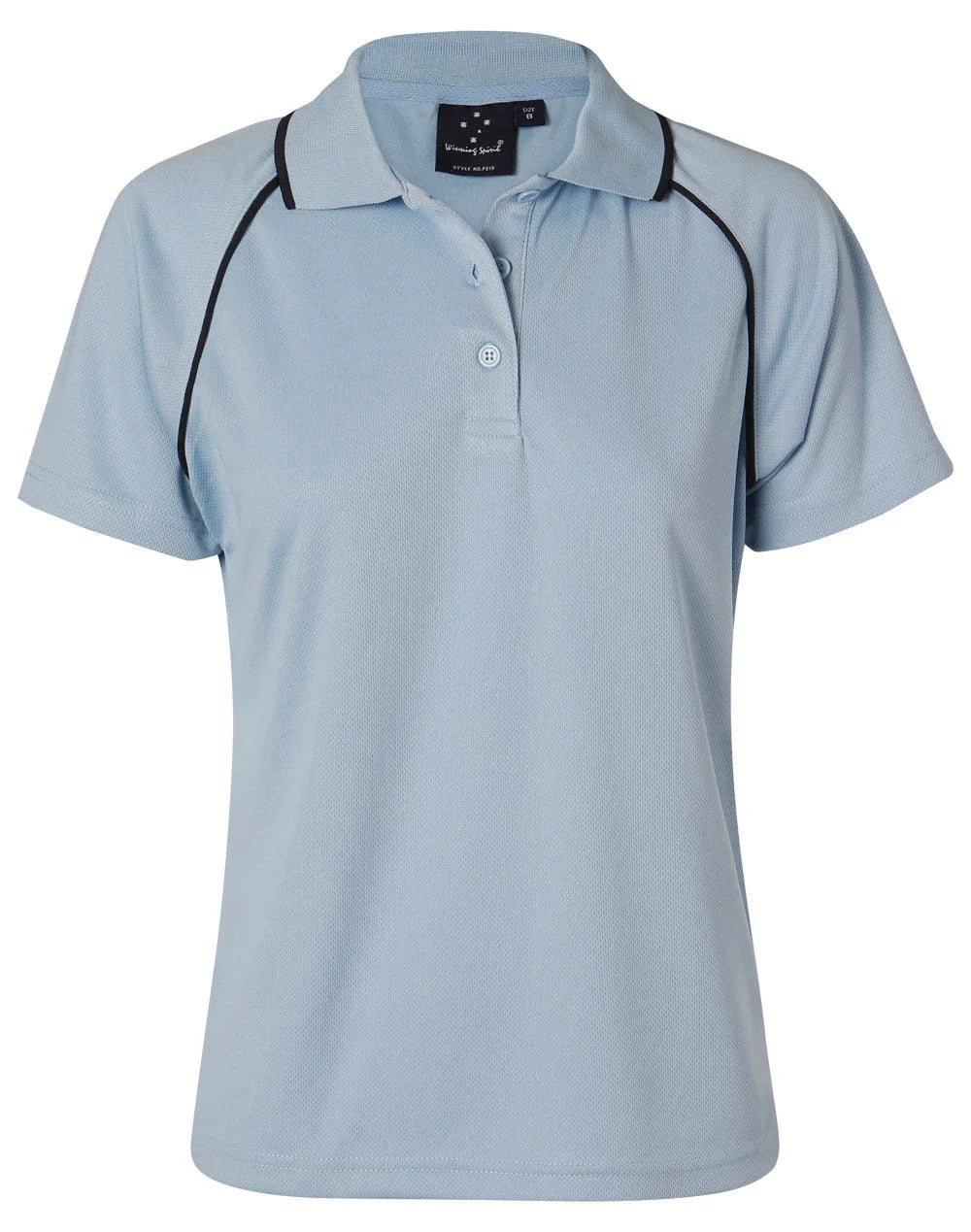 Ladies CoolDry Raglan Short Sleeve Contrast Polo PS19 - PrintaPromo