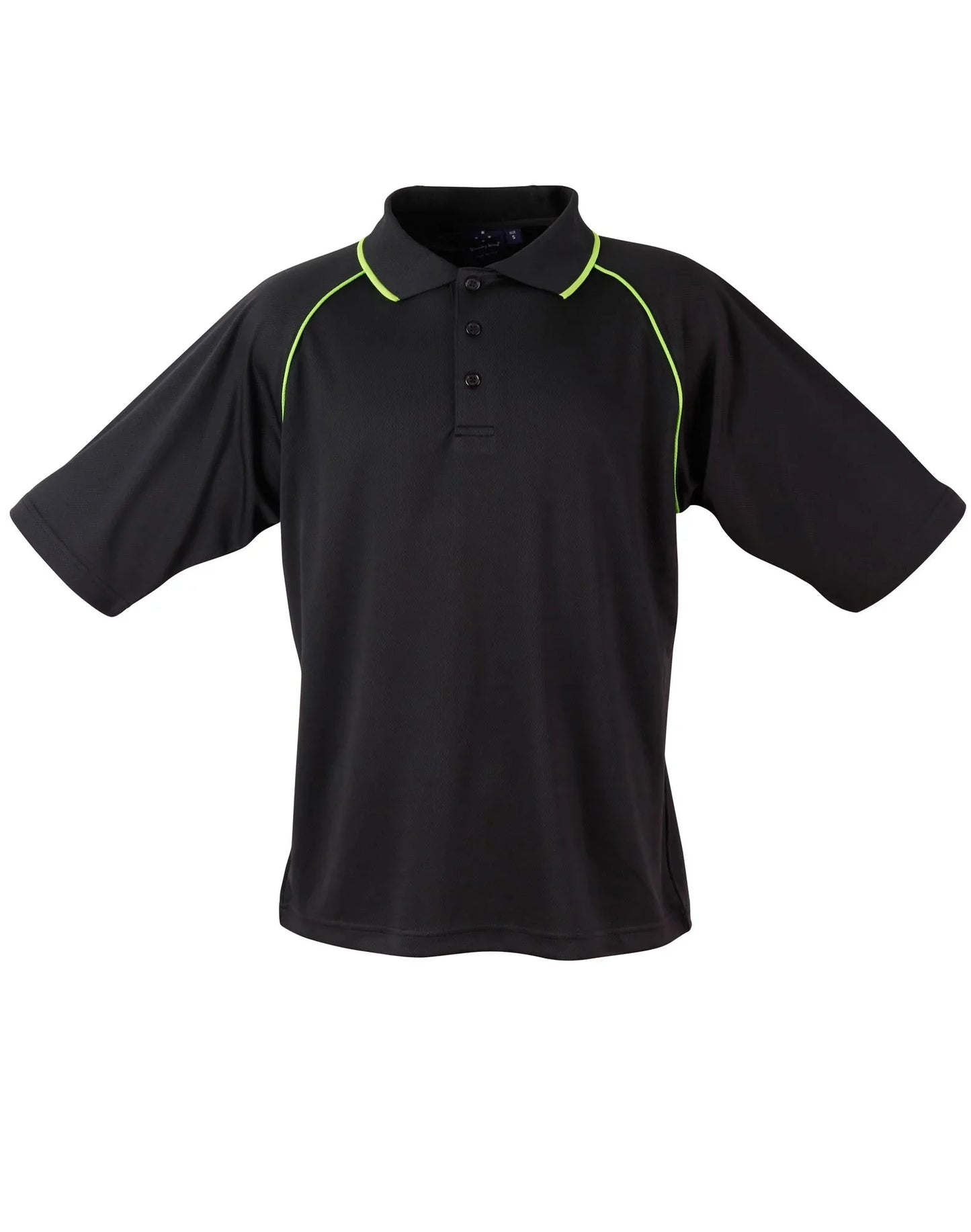 Mens CoolDry Raglan Short Sleeve Contrast Polo PS20 - PrintaPromo