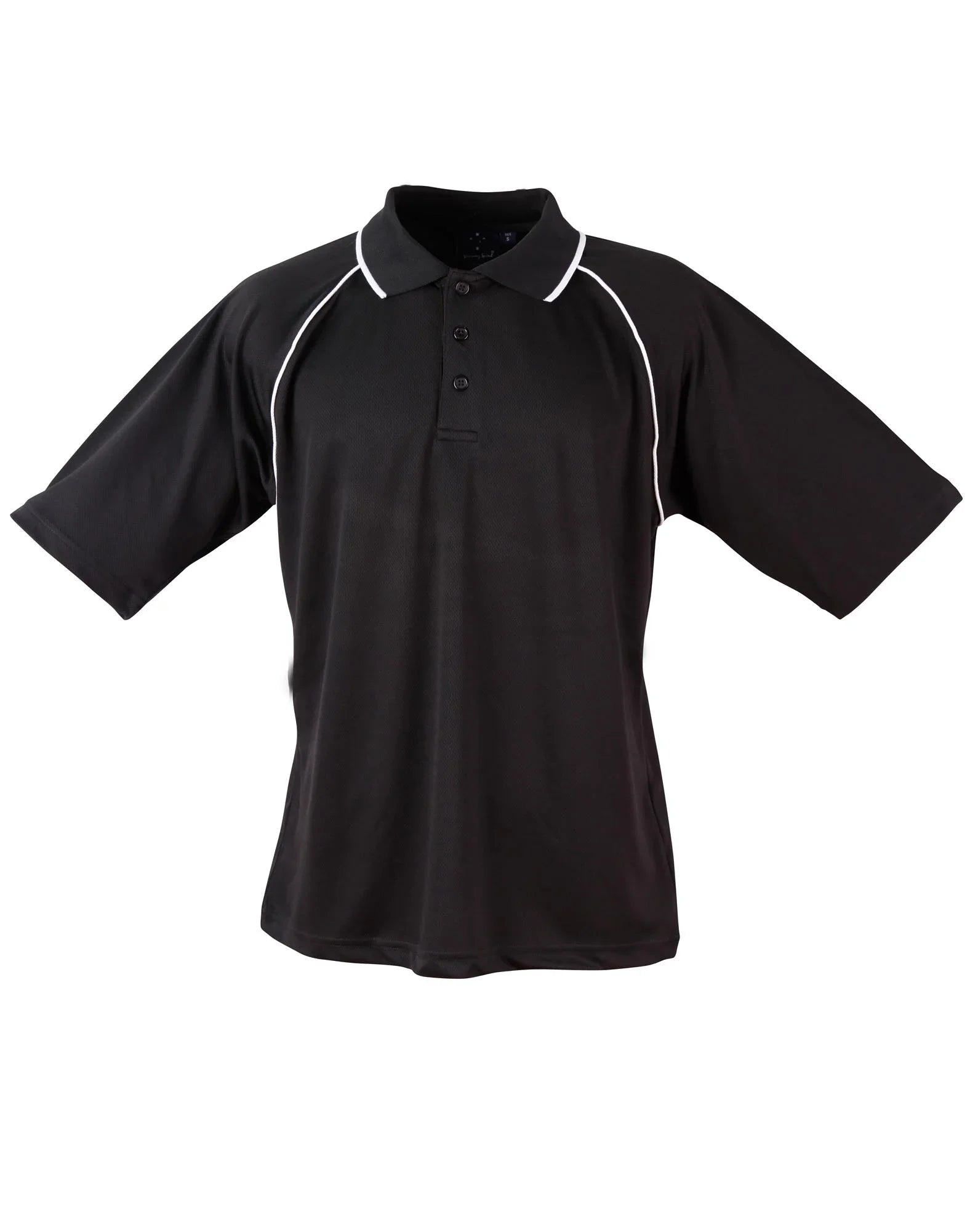 Mens CoolDry Raglan Short Sleeve Contrast Polo PS20 - PrintaPromo