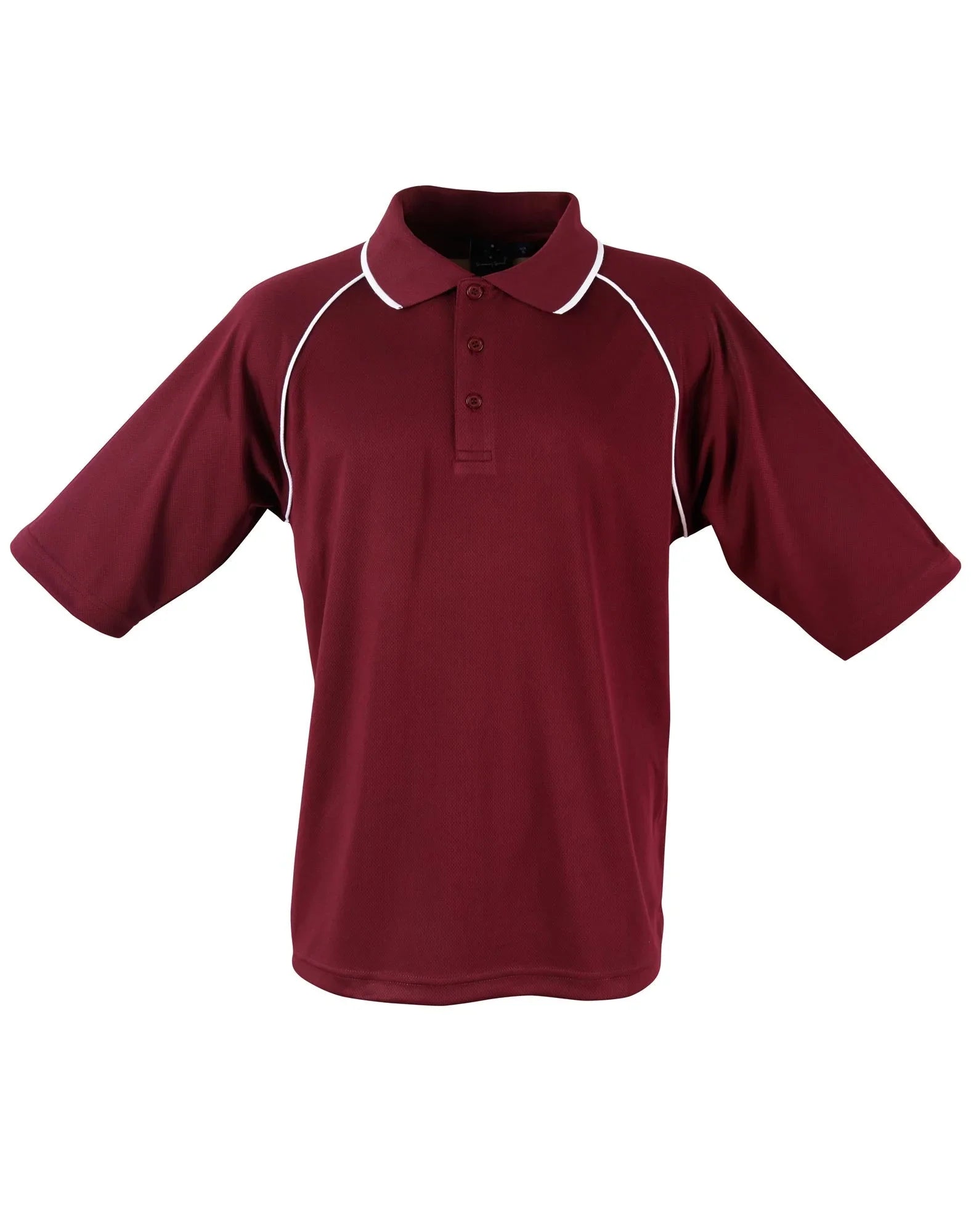 Mens CoolDry Raglan Short Sleeve Contrast Polo PS20 - PrintaPromo