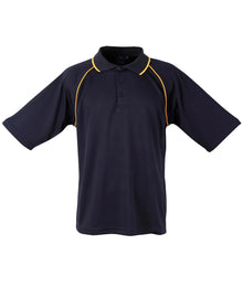 Mens CoolDry Raglan Short Sleeve Contrast Polo PS20 - PrintaPromo