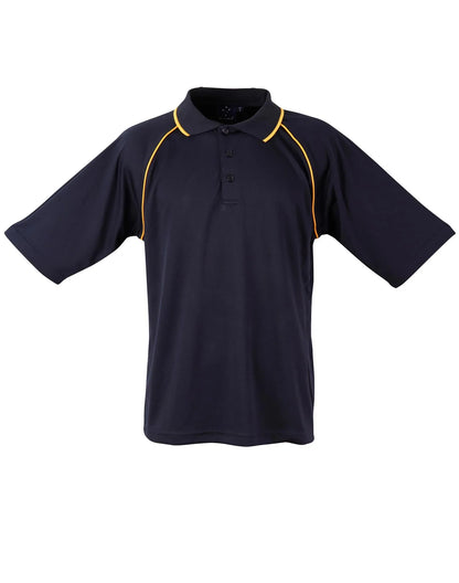 Mens CoolDry Raglan Short Sleeve Contrast Polo PS20 - PrintaPromo