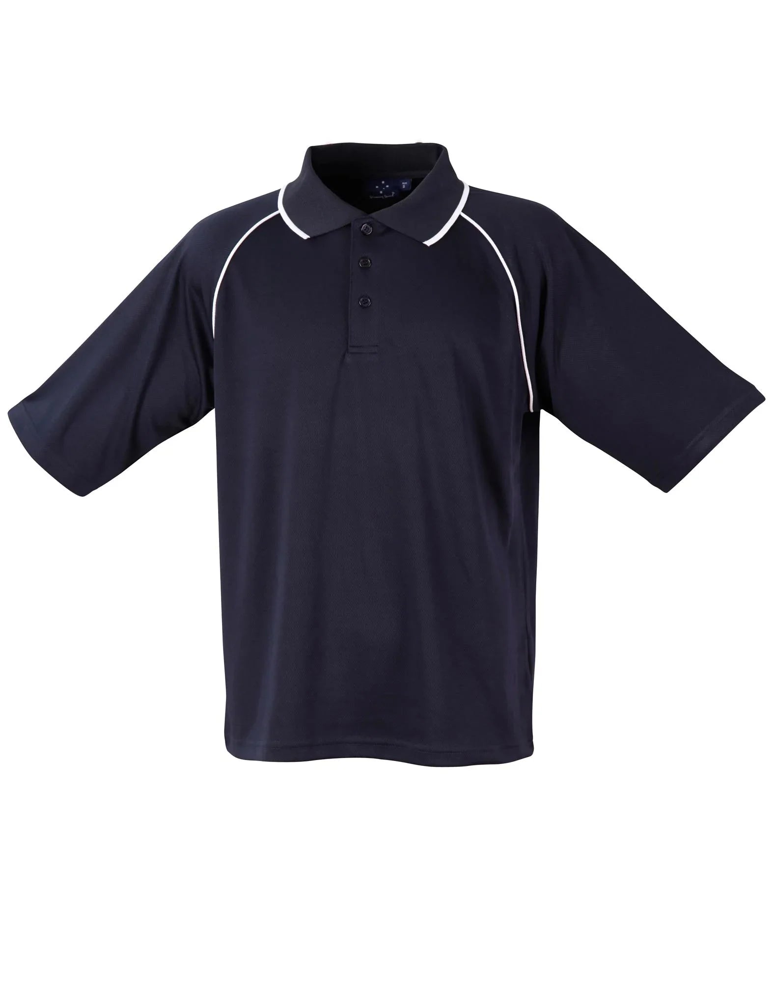 Mens CoolDry Raglan Short Sleeve Contrast Polo PS20 - PrintaPromo