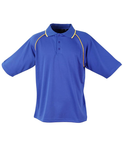Mens CoolDry Raglan Short Sleeve Contrast Polo PS20 - PrintaPromo