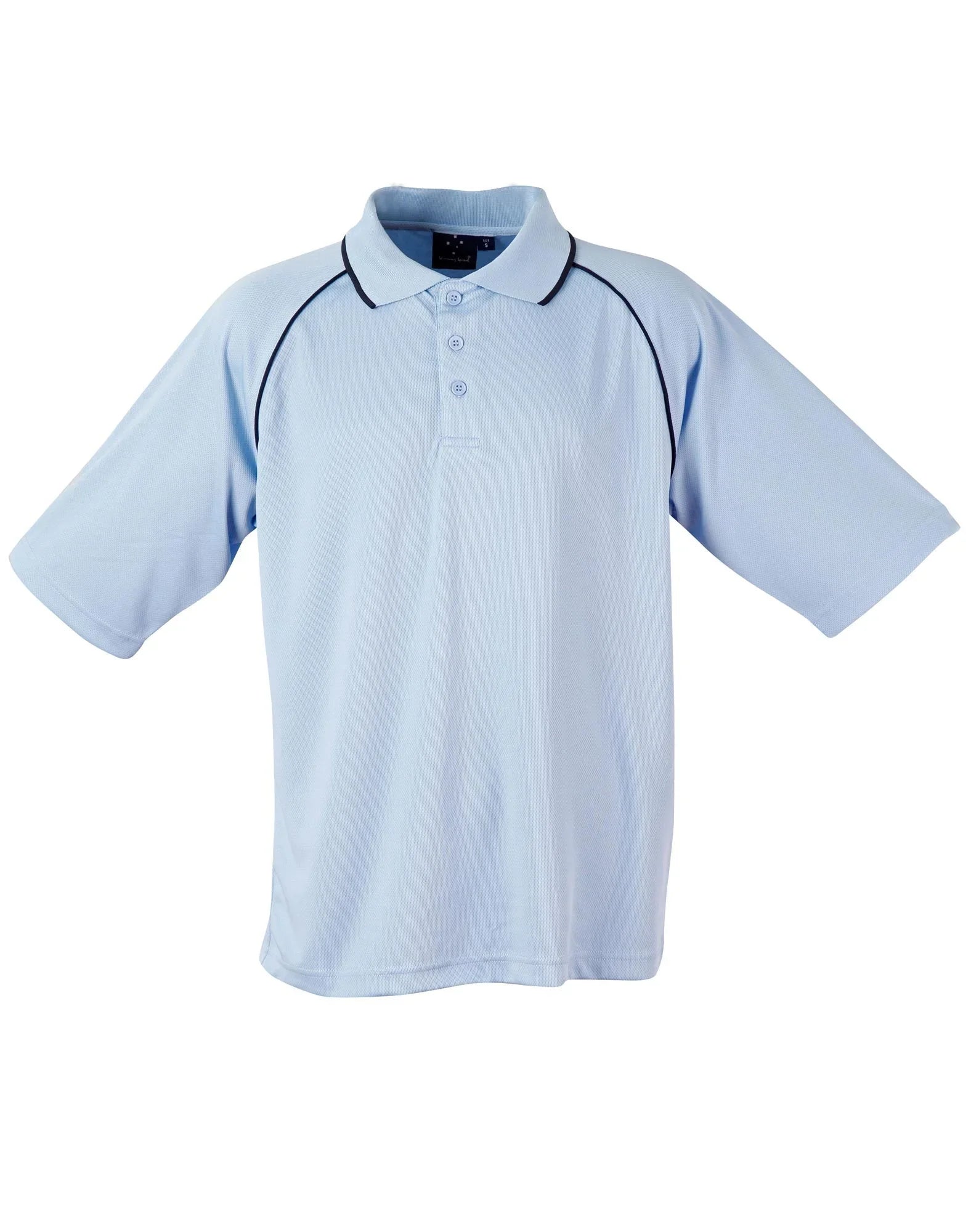 Mens CoolDry Raglan Short Sleeve Contrast Polo PS20 - PrintaPromo