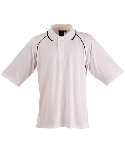 Mens CoolDry Raglan Short Sleeve Contrast Polo PS20 - PrintaPromo