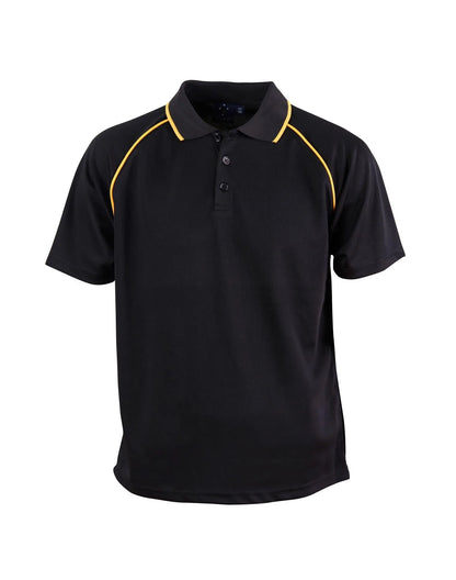 Kids CoolDry Raglan Short Sleeve Contrast Polo PS24 - PrintaPromo