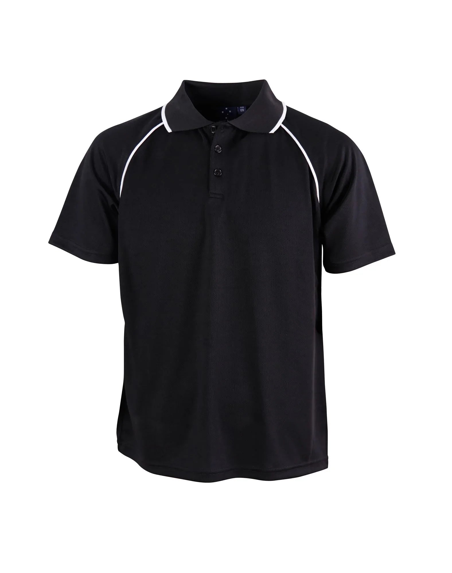 Kids CoolDry Raglan Short Sleeve Contrast Polo PS24 - PrintaPromo
