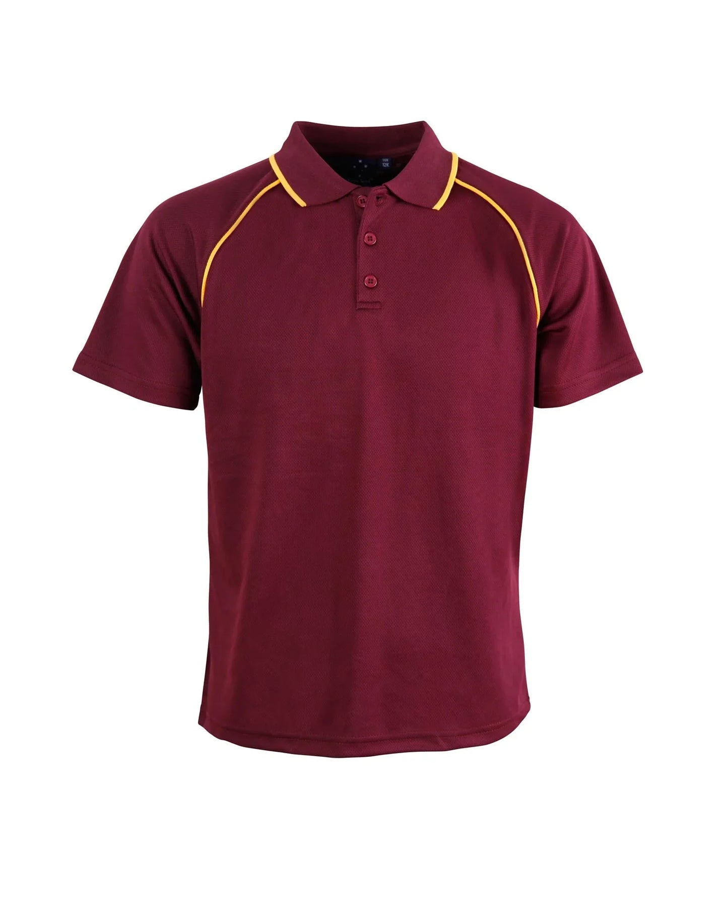 Kids CoolDry Raglan Short Sleeve Contrast Polo PS24 - PrintaPromo