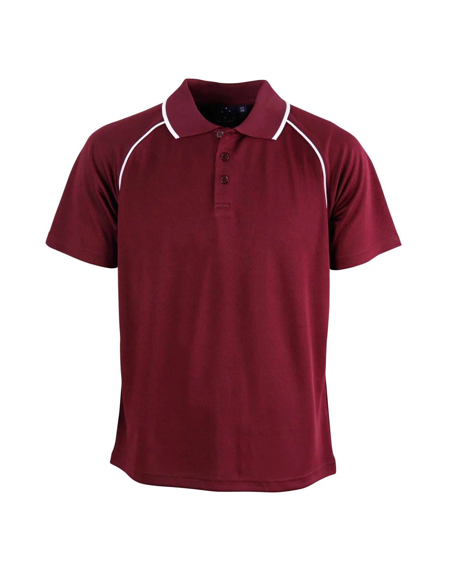 Kids CoolDry Raglan Short Sleeve Contrast Polo PS24 - PrintaPromo