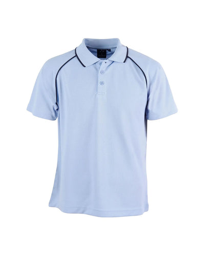 Kids CoolDry Raglan Short Sleeve Contrast Polo PS24 - PrintaPromo