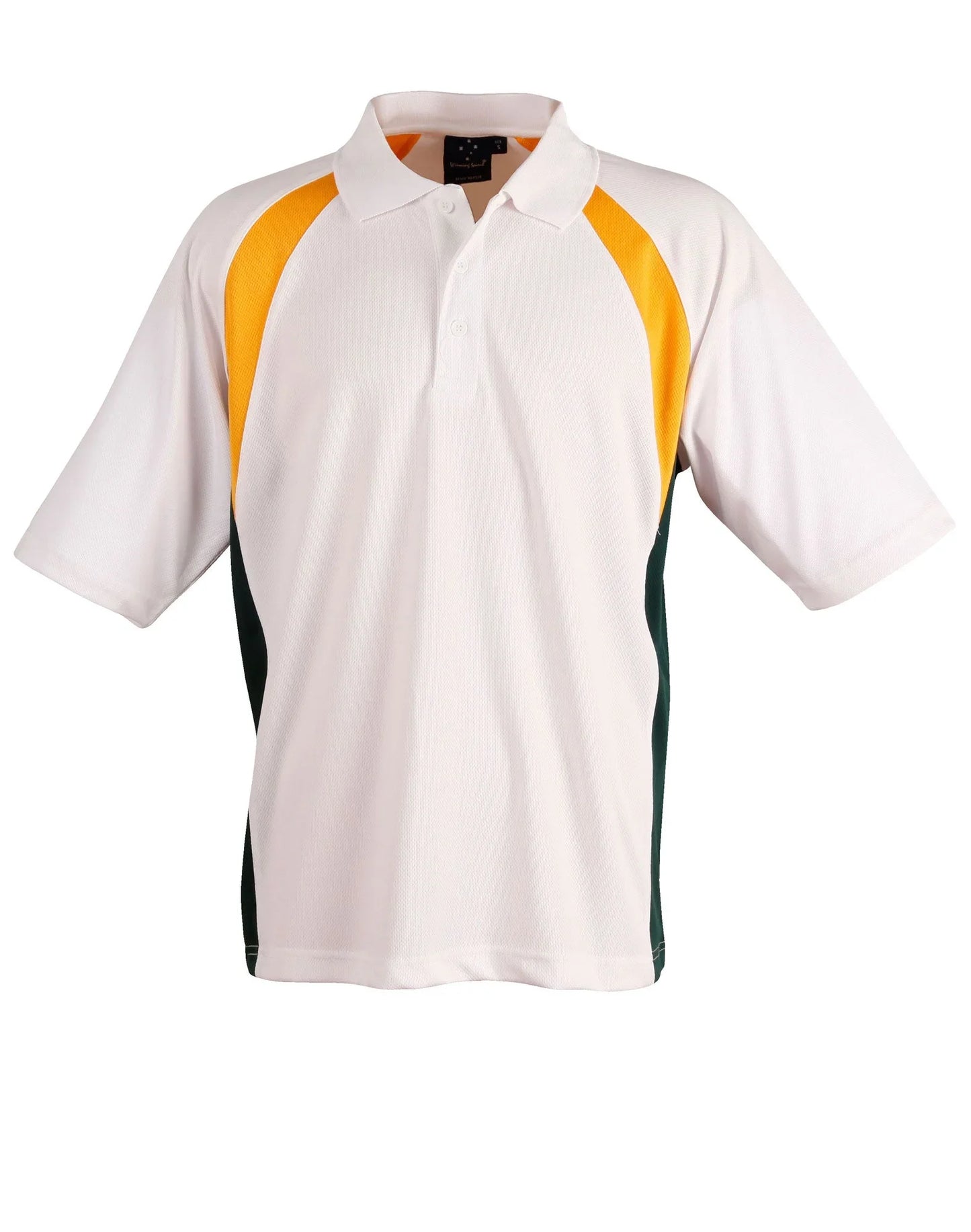 Mens CoolDry Tri-colour Contrast Short Sleeve Polo PS28 - PrintaPromo