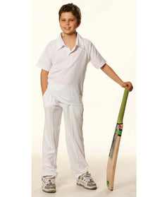 Kids TrueDry Mesh Knit Short Sleeve Cricket Short Sleeve Polo PS29K - PrintaPromo