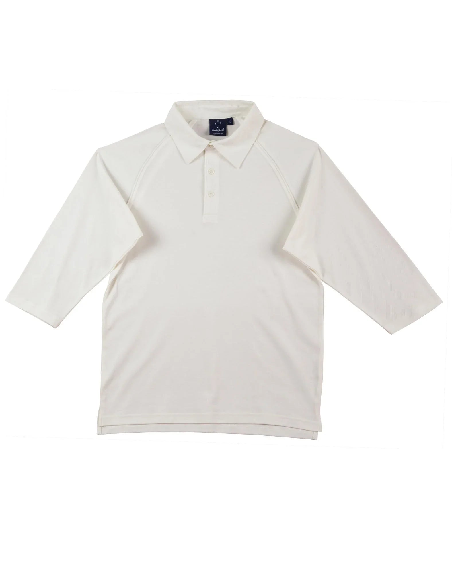 Mens TrueDry Mesh Knit Short Sleeve Cricket 3/4 Sleeve Polo PS29Q - PrintaPromo