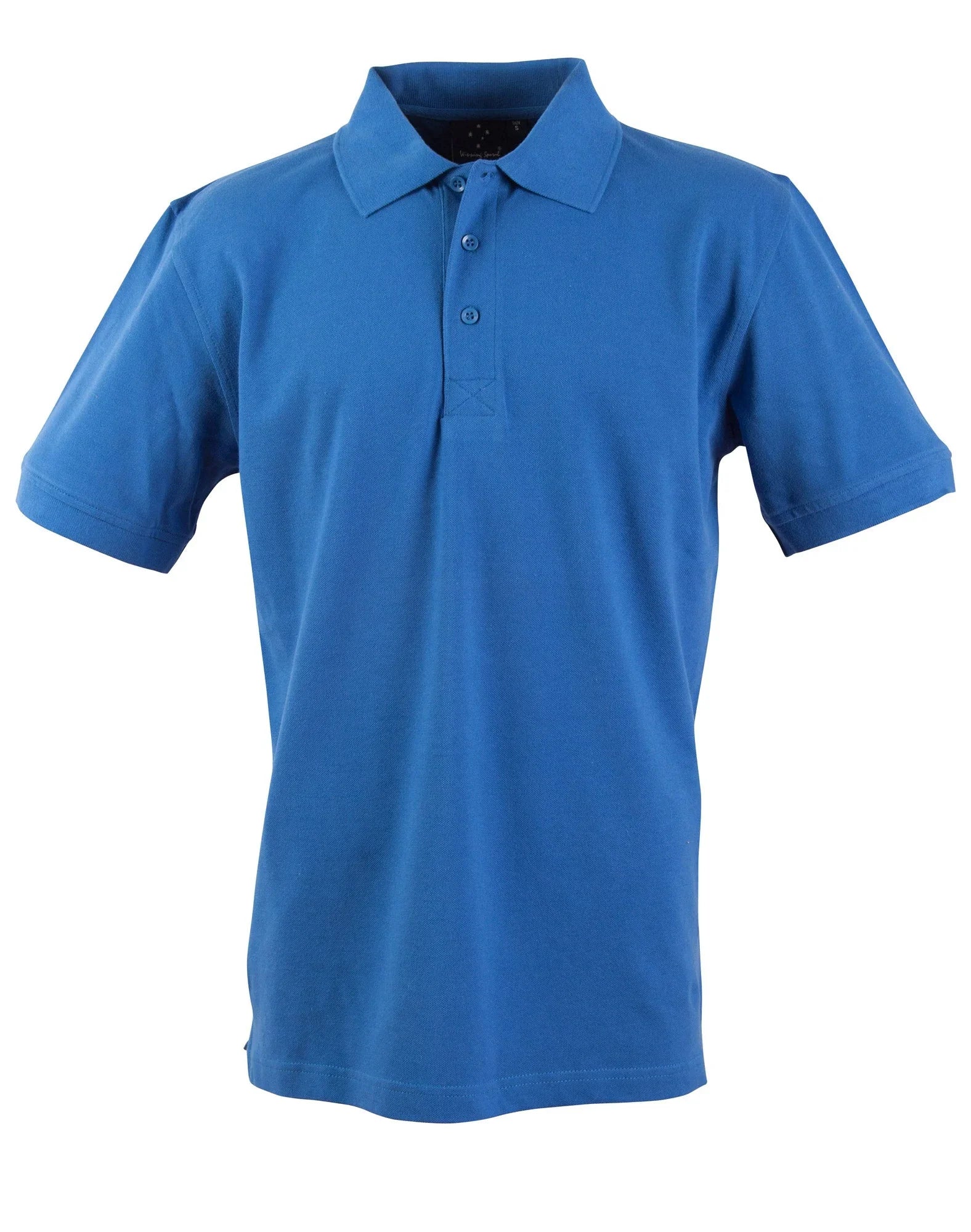 Mens Cotton Pique Knit Short Sleeve Polo PS39 - PrintaPromo
