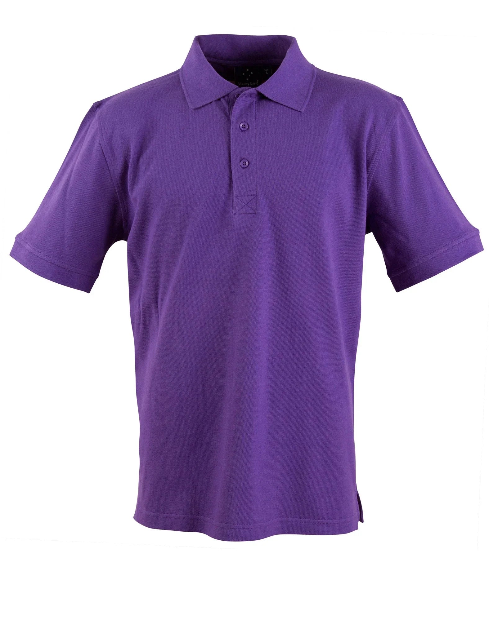 Mens Cotton Pique Knit Short Sleeve Polo PS39 - PrintaPromo