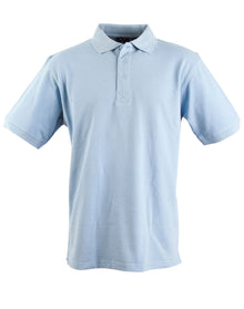 Mens Cotton Pique Knit Short Sleeve Polo PS39 - PrintaPromo