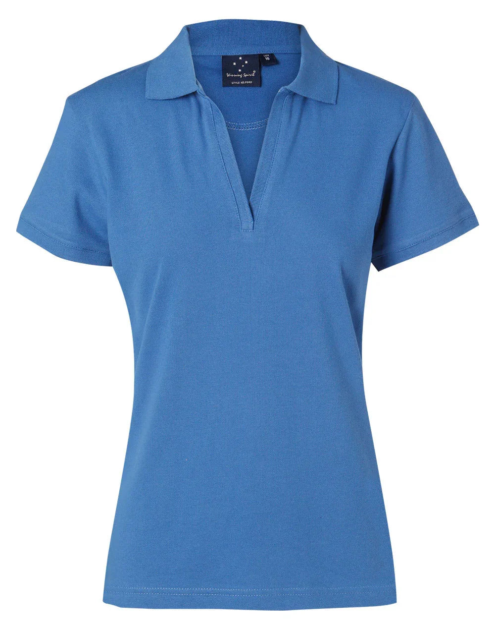 Ladies Cotton Pique Knit Short Sleeve Polo PS40 - PrintaPromo