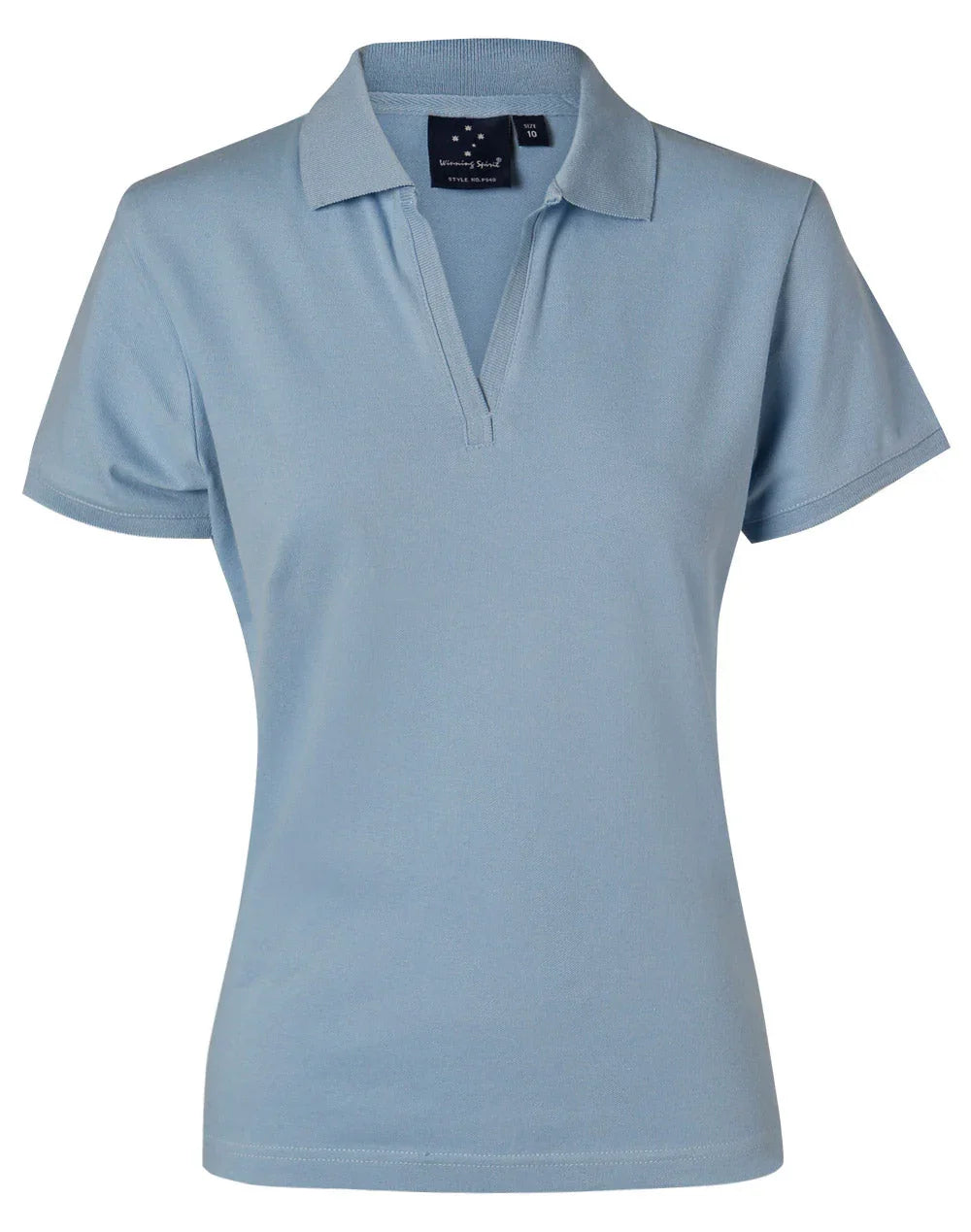 Ladies Cotton Pique Knit Short Sleeve Polo PS40 - PrintaPromo