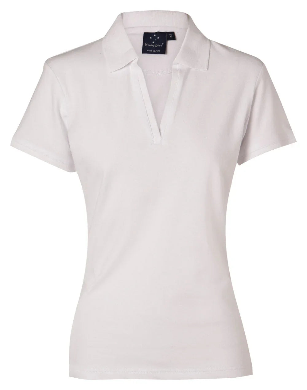 Ladies Cotton Pique Knit Short Sleeve Polo PS40 - PrintaPromo