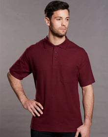 Poly/Cotton Pique Pocket Short Sleeve Polo PS41 - PrintaPromo
