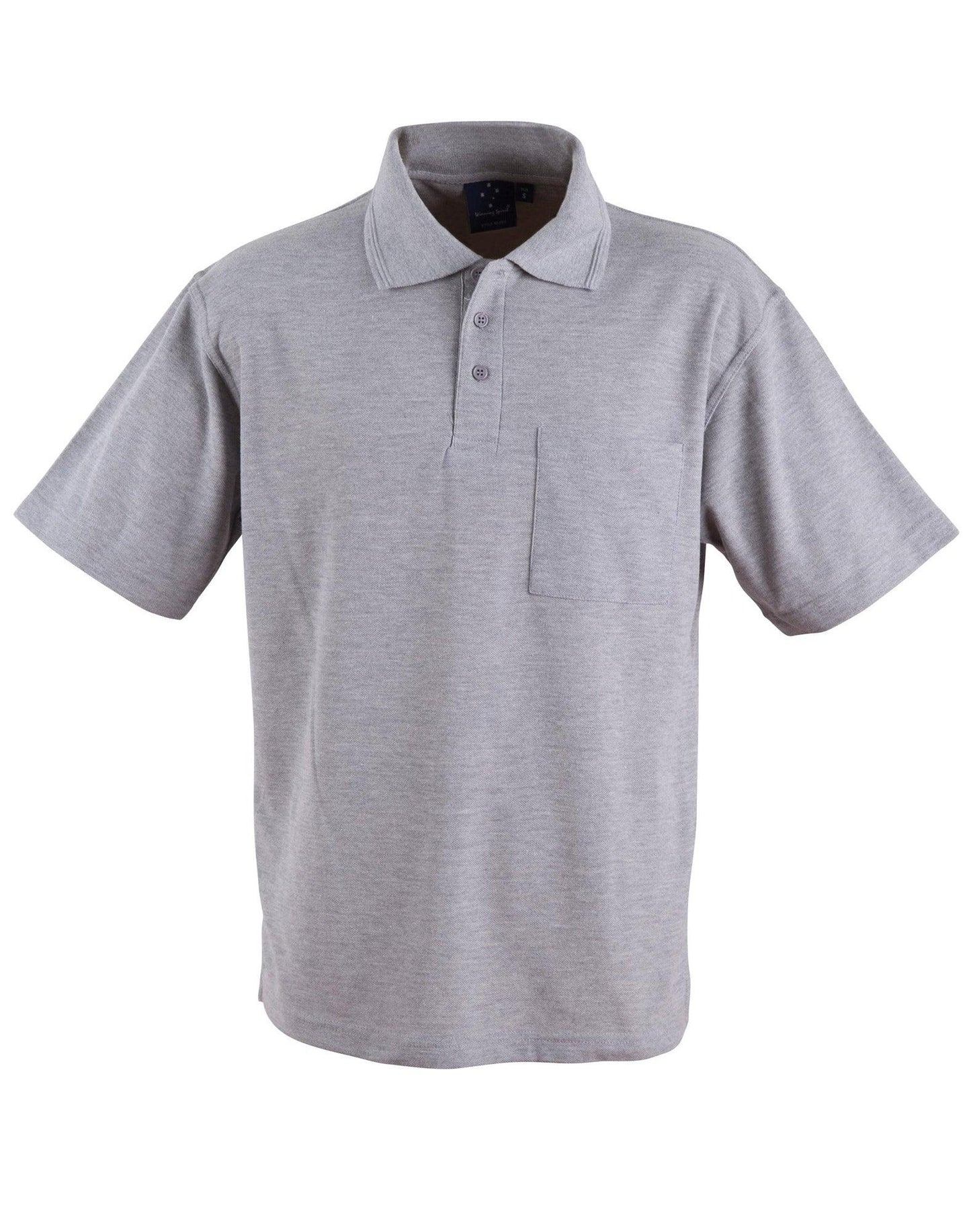 Poly/Cotton Pique Pocket Short Sleeve Polo PS41 - PrintaPromo