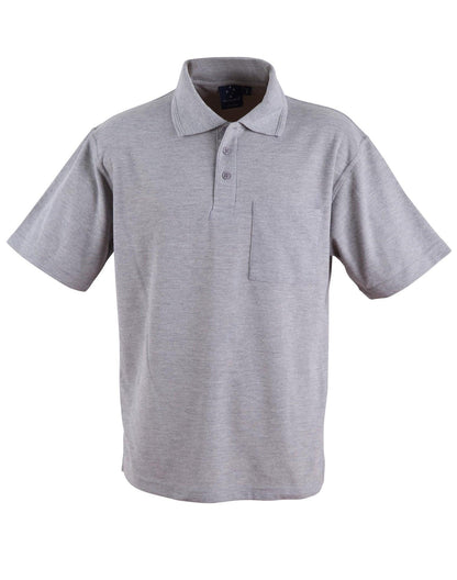 Poly/Cotton Pique Pocket Short Sleeve Polo PS41 - PrintaPromo