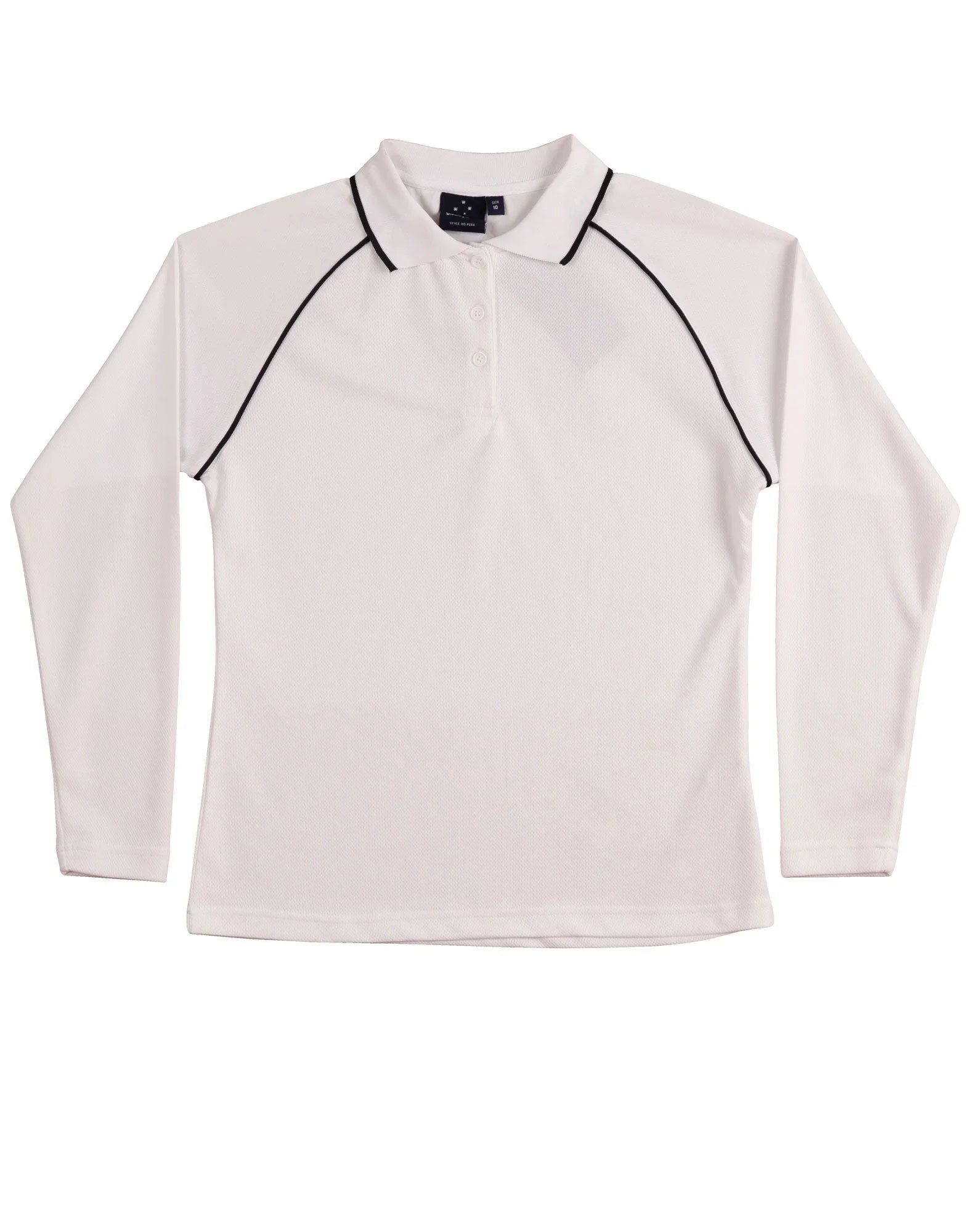 Ladies CoolDry Long Sleeve Contrast Colour Polo PS44 - PrintaPromo