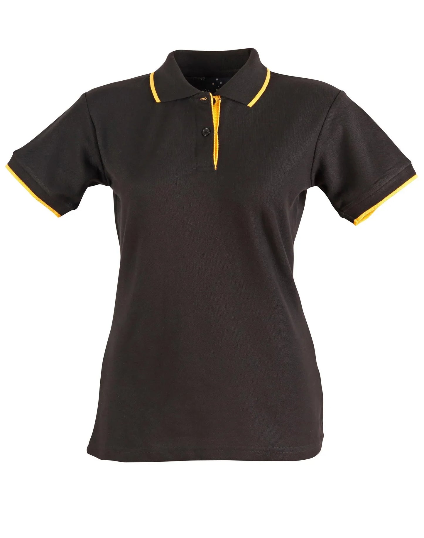 Ladies Poly/Cotton Contrast Pique Short Sleeve Polo PS48A - PrintaPromo