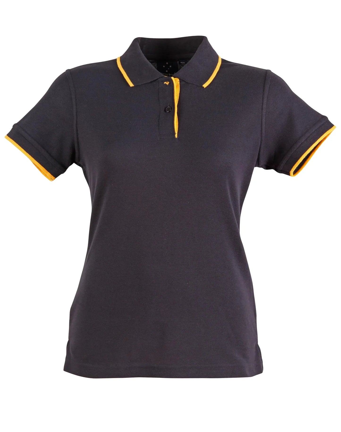 Ladies Poly/Cotton Contrast Pique Short Sleeve Polo PS48A - PrintaPromo