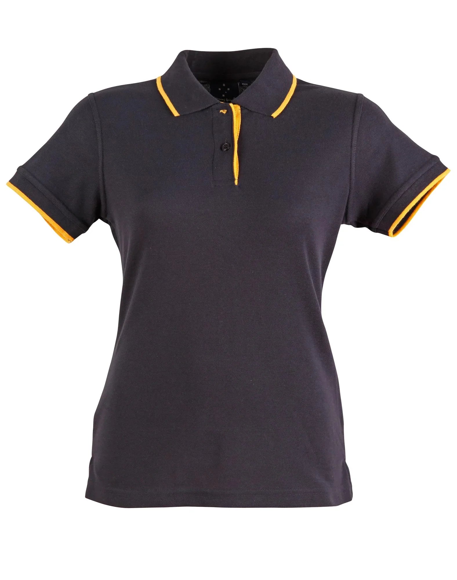Ladies Poly/Cotton Contrast Pique Short Sleeve Polo PS48A - PrintaPromo