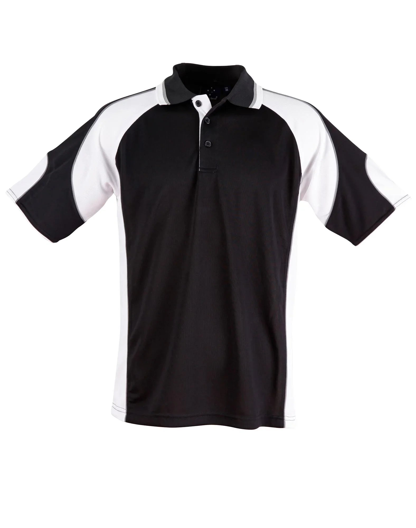 Kids CoolDry Contrast Short Sleeve Polo with Sleeve Panels PS61K - PrintaPromo