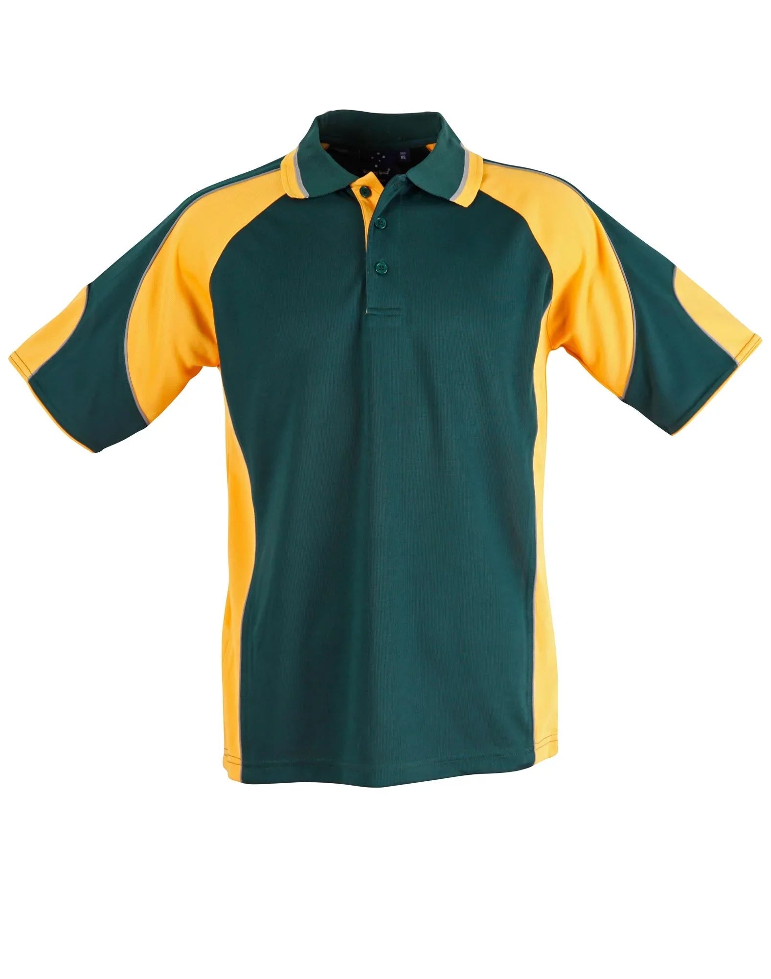 Kids CoolDry Contrast Short Sleeve Polo with Sleeve Panels PS61K - PrintaPromo
