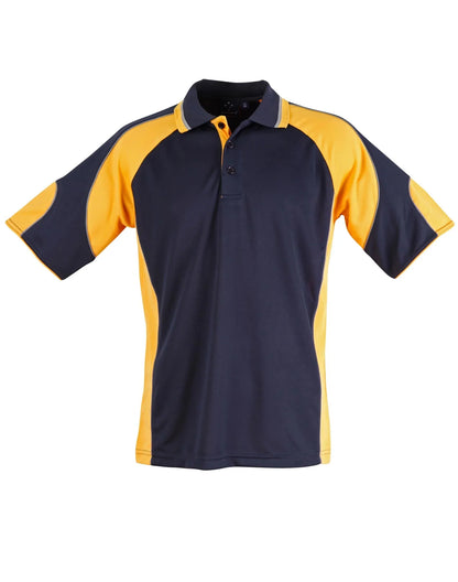 Mens CoolDry Contrast Short Sleeve Polo with Sleeve Panels PS61 - PrintaPromo
