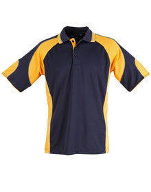 Kids CoolDry Contrast Short Sleeve Polo with Sleeve Panels PS61K - PrintaPromo