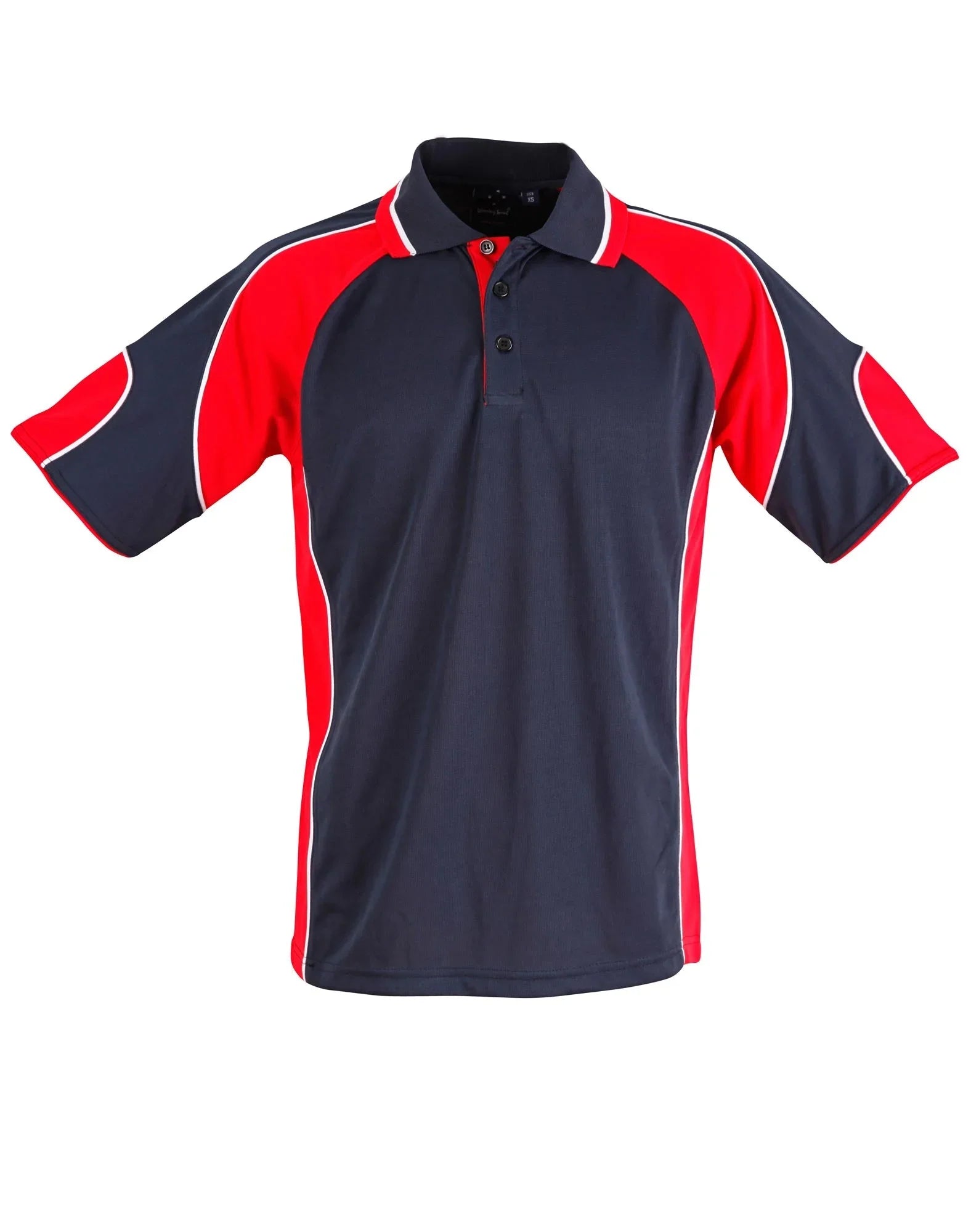 Kids CoolDry Contrast Short Sleeve Polo with Sleeve Panels PS61K - PrintaPromo