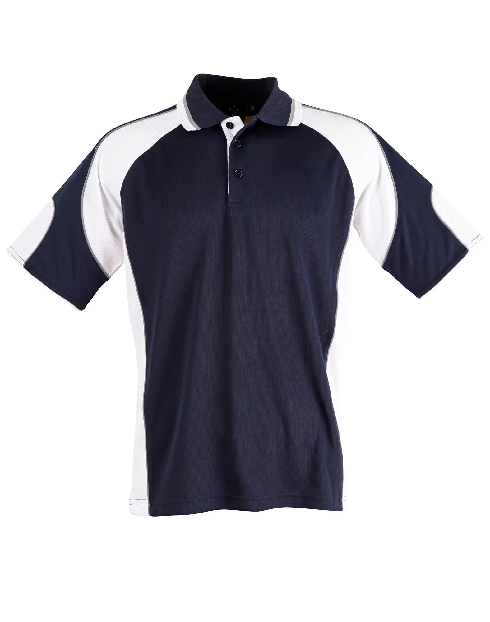 Kids CoolDry Contrast Short Sleeve Polo with Sleeve Panels PS61K - PrintaPromo