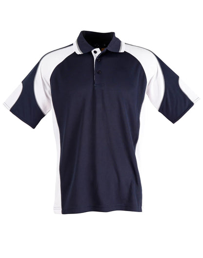 Kids CoolDry Contrast Short Sleeve Polo with Sleeve Panels PS61K - PrintaPromo