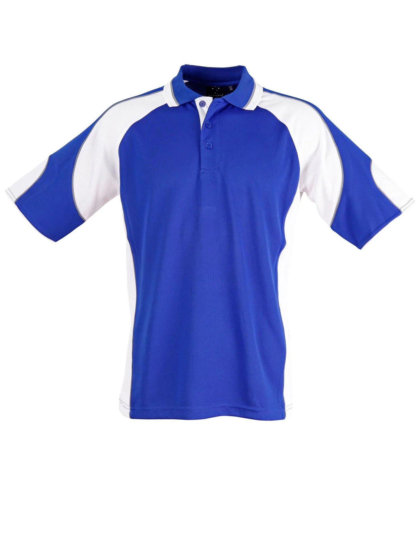 Mens CoolDry Contrast Short Sleeve Polo with Sleeve Panels PS61 - PrintaPromo